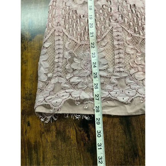 WAYF Venice Off the Shoulder Lace Minidress - Picture 8 of 13